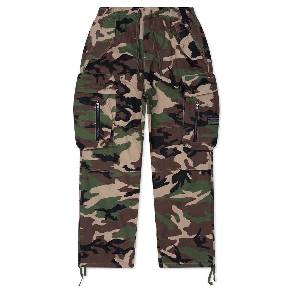 Star Camo Cargo Pants Kelp