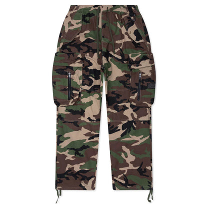 Star Camo Cargo Pants Kelp
