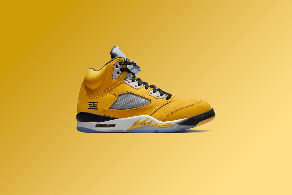 Air Jordan 5 Retro Tokyo T23 Varsity Maize Wolf Grey Multi