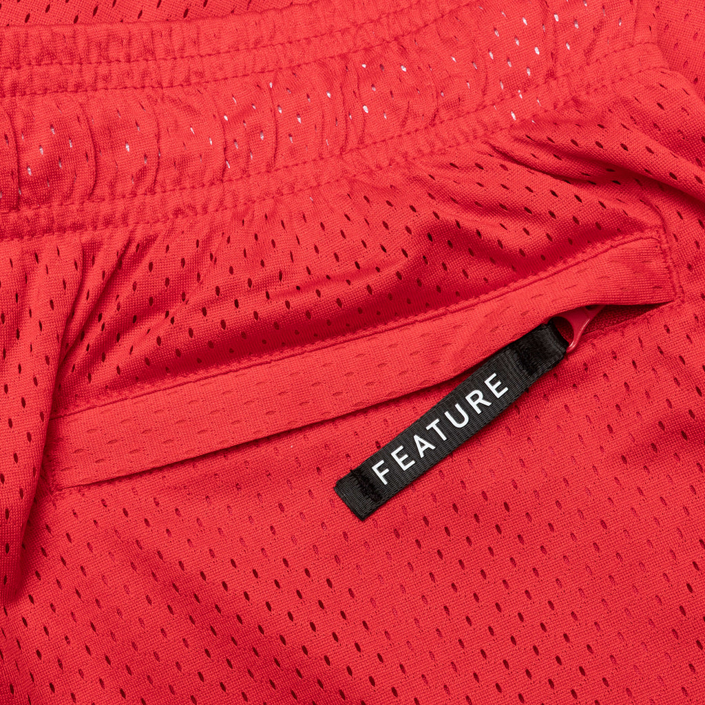 West Mesh Shorts Crimson