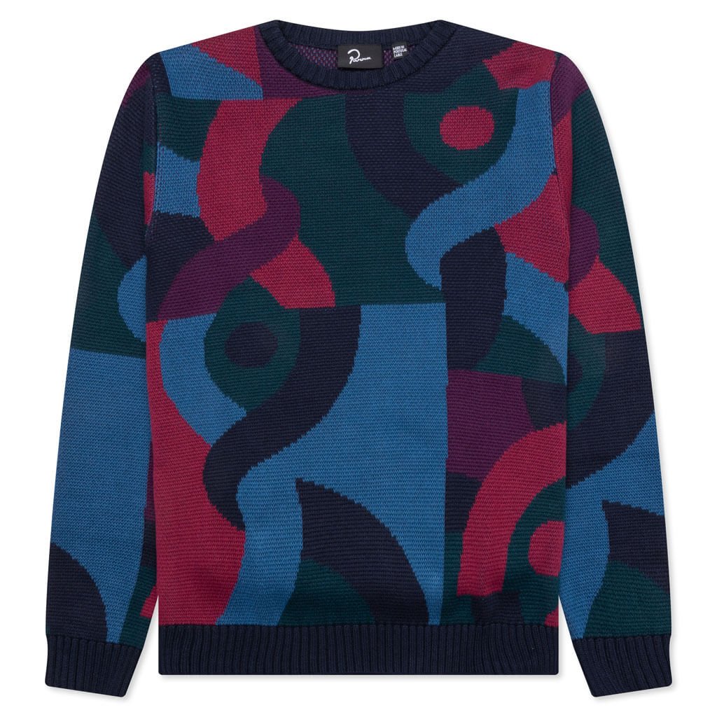 Knotted Knitted Pullover Multi