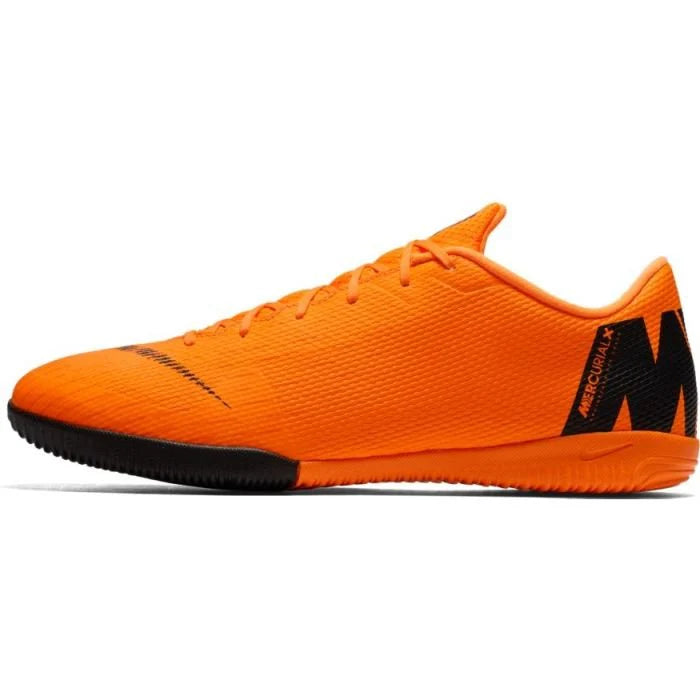 Nike Mercurial VaporX 12 Academy IC Indoor Soccer Shoes Orange Black Volt