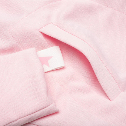 Womens Star Zipped Track Jacket Rose Shadow