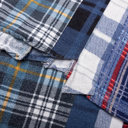 7 Cuts Flannel Shirt Assorted
