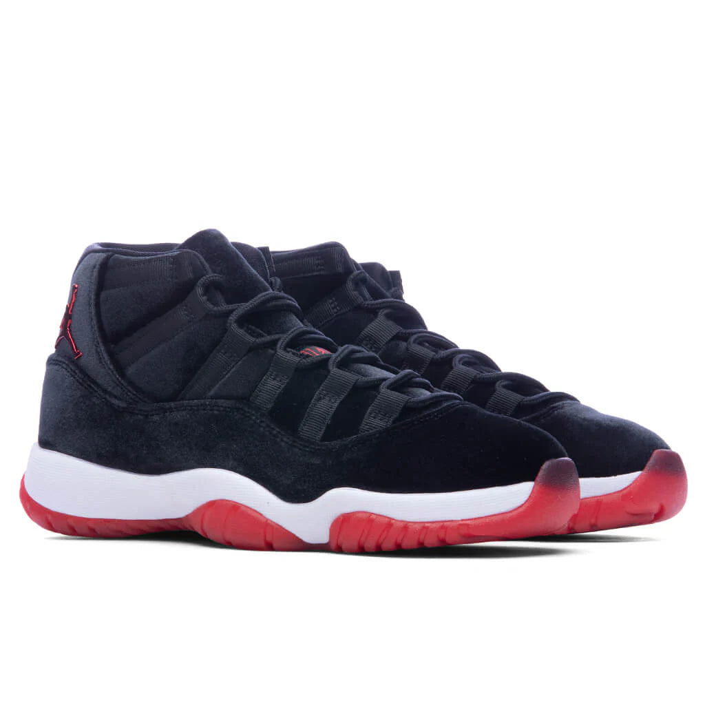 Womens Air Jordan 11 Retro Black Gym Red White