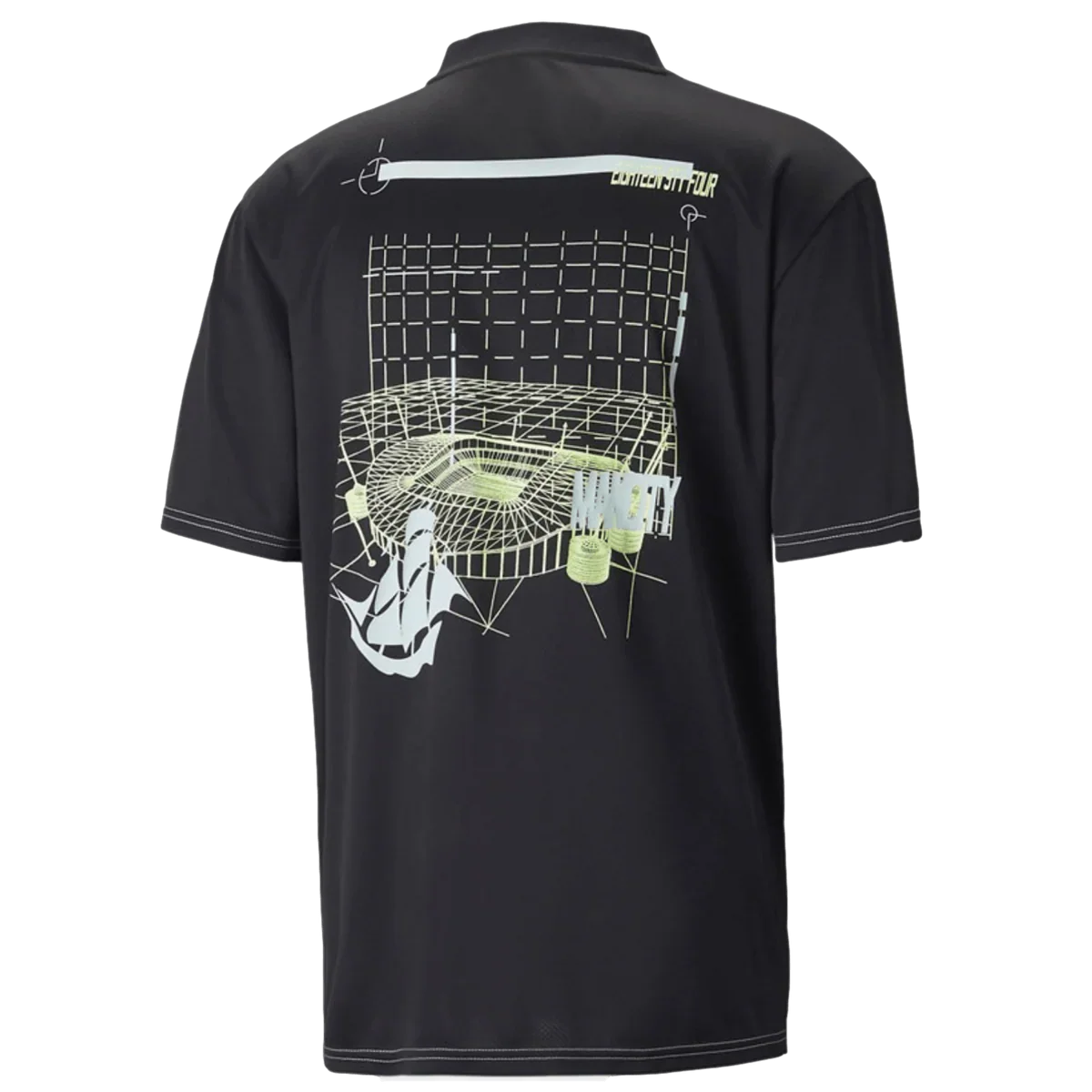 PUMA Manchester City Statement Jersey Black Fizzy