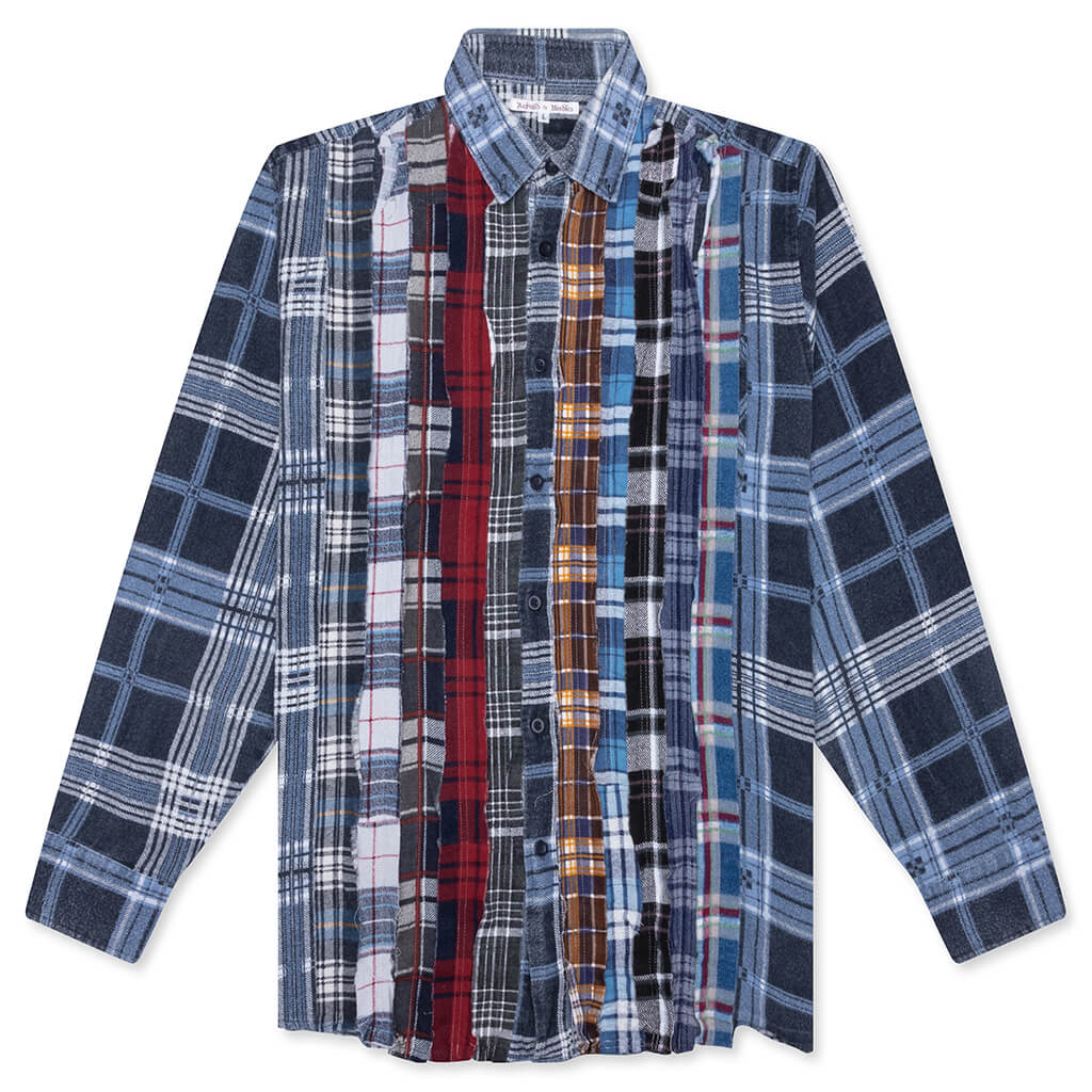 Ribbon Flannel Shirt Assorted