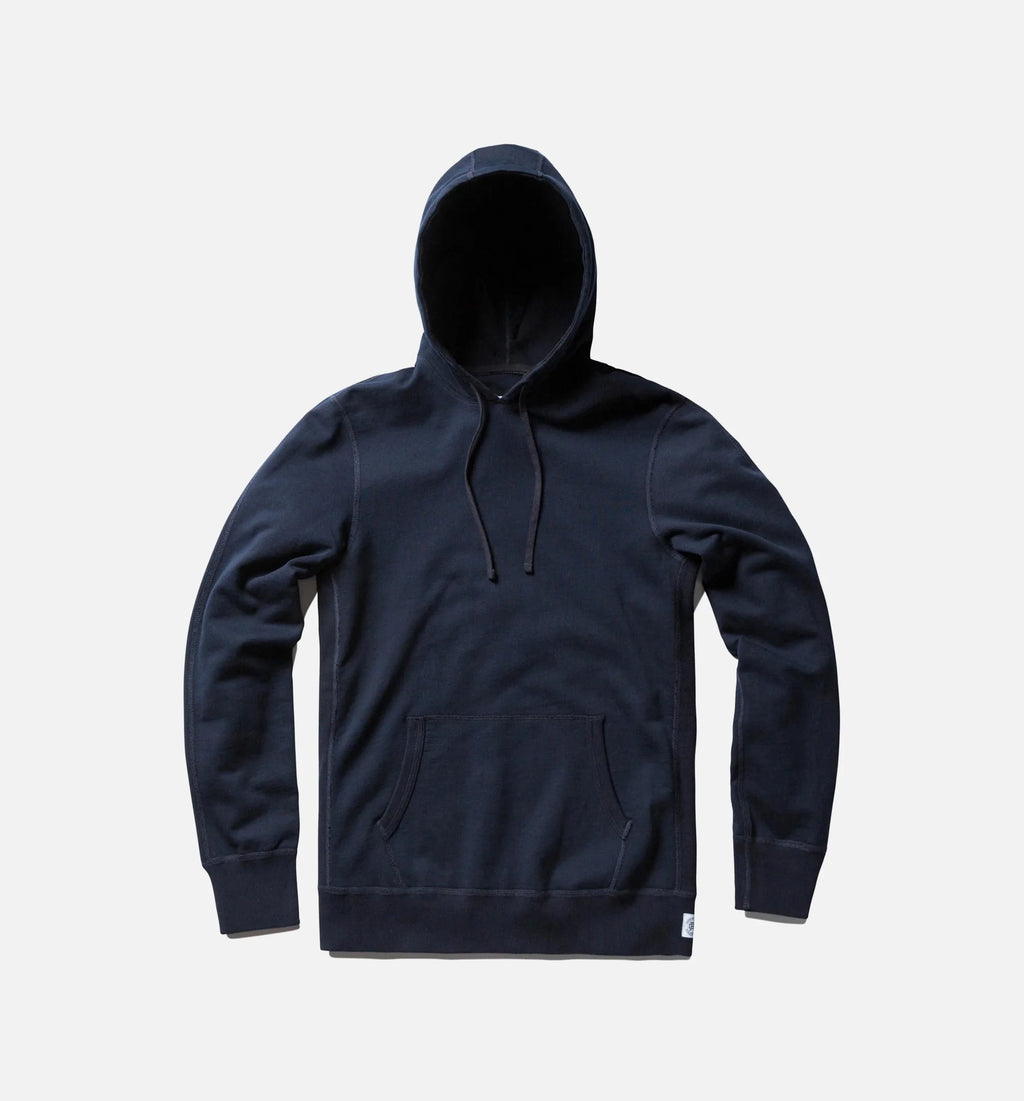 Reigning Champ Terry Pullover Hoodie Mens Navy