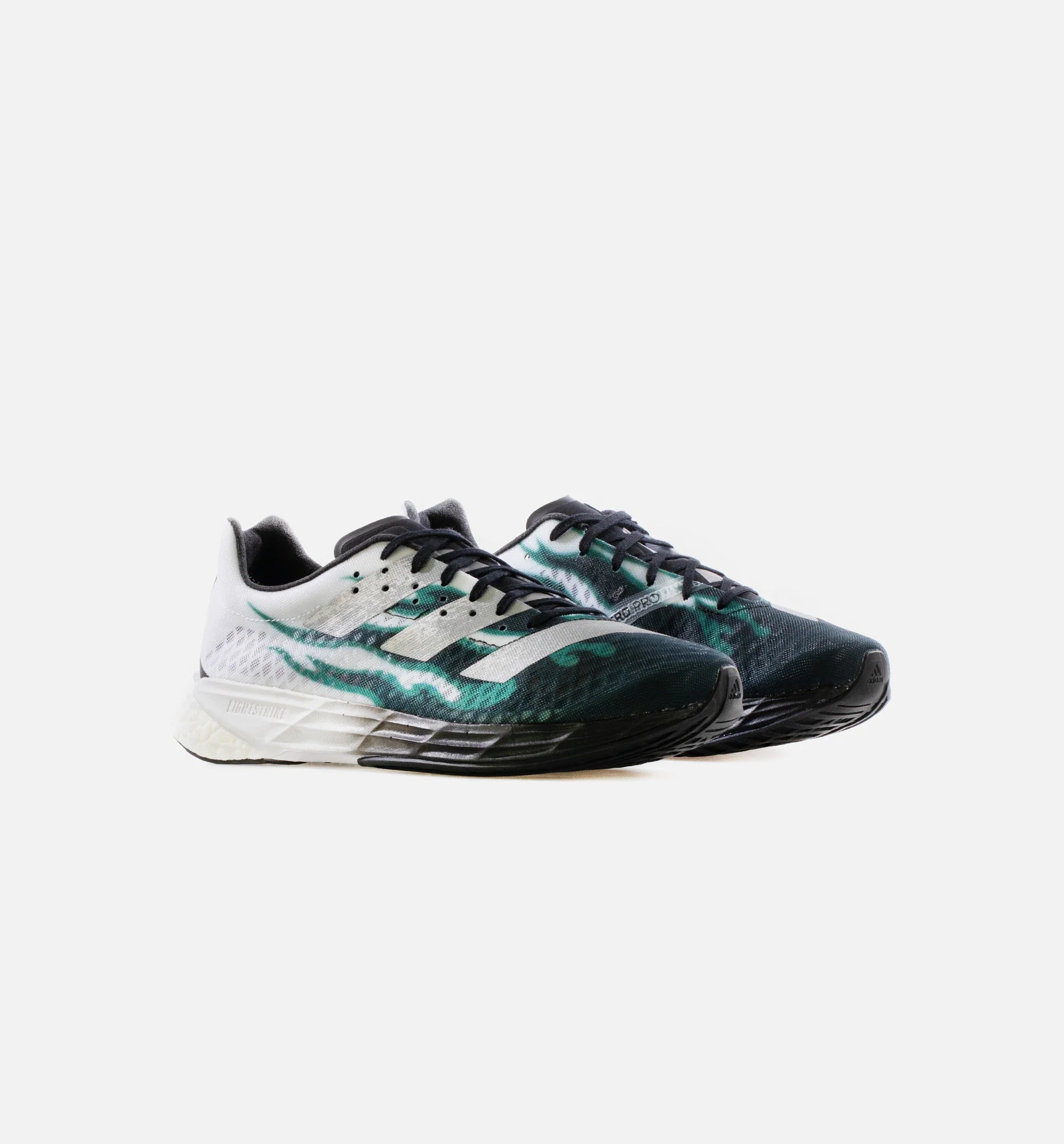 Adizero Pro RNRS High Mens Running Shoe White Green