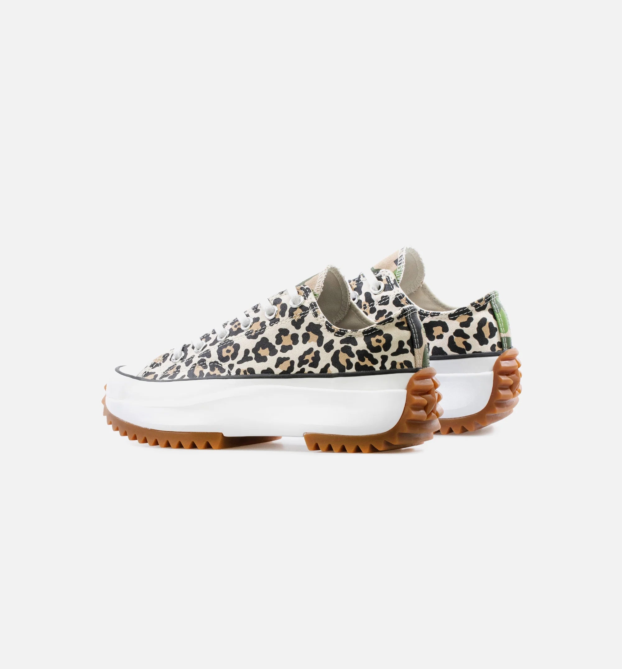 Run Star Hike Low Top Mens Lifestyle Shoe White Leopard
