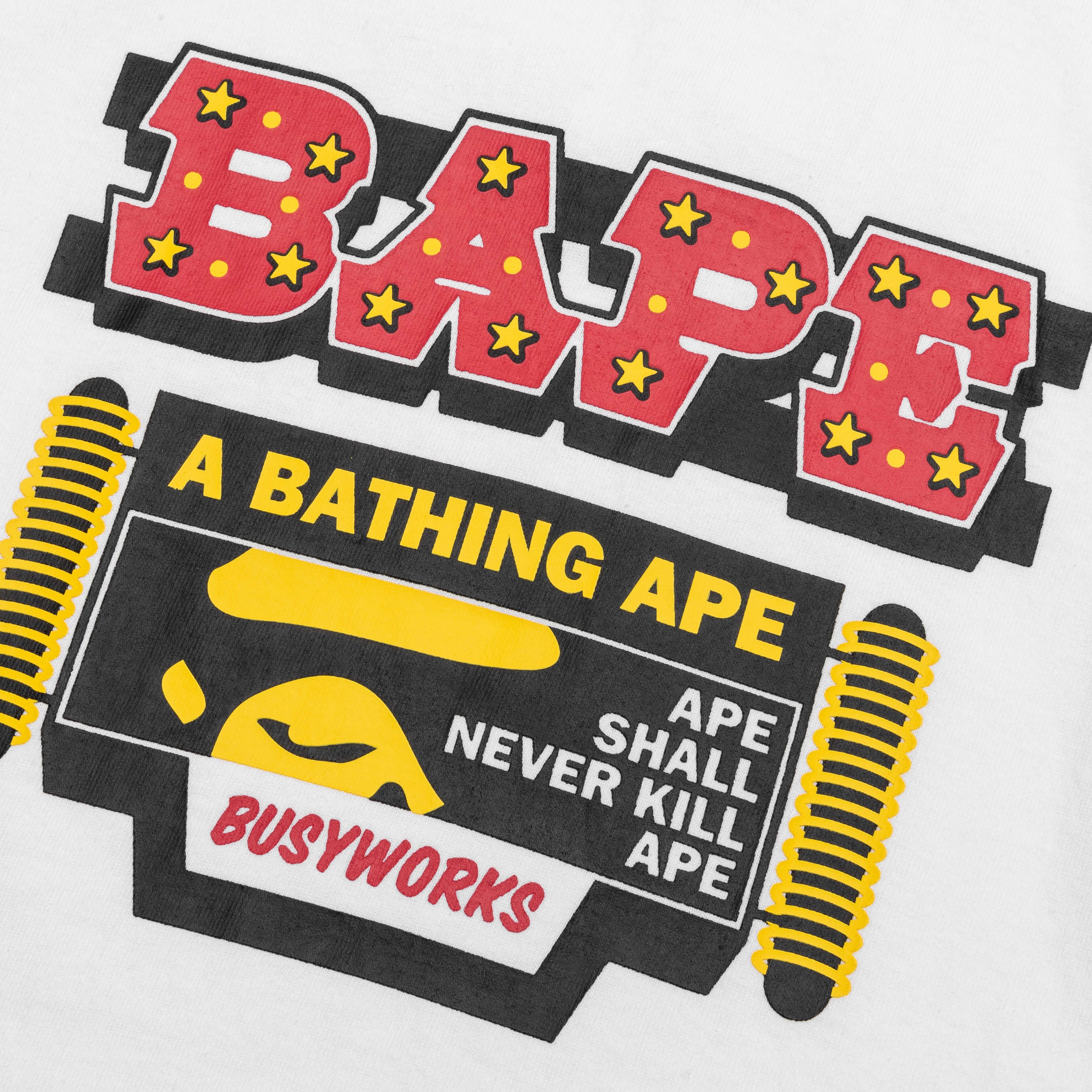 Kids Busyworks Tee White
