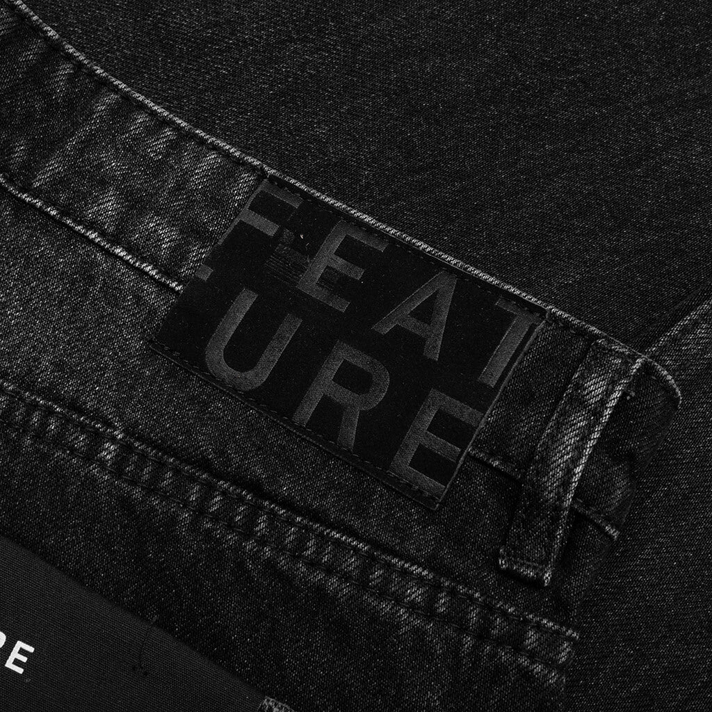 Jacob Tapered Denim Vintage Black