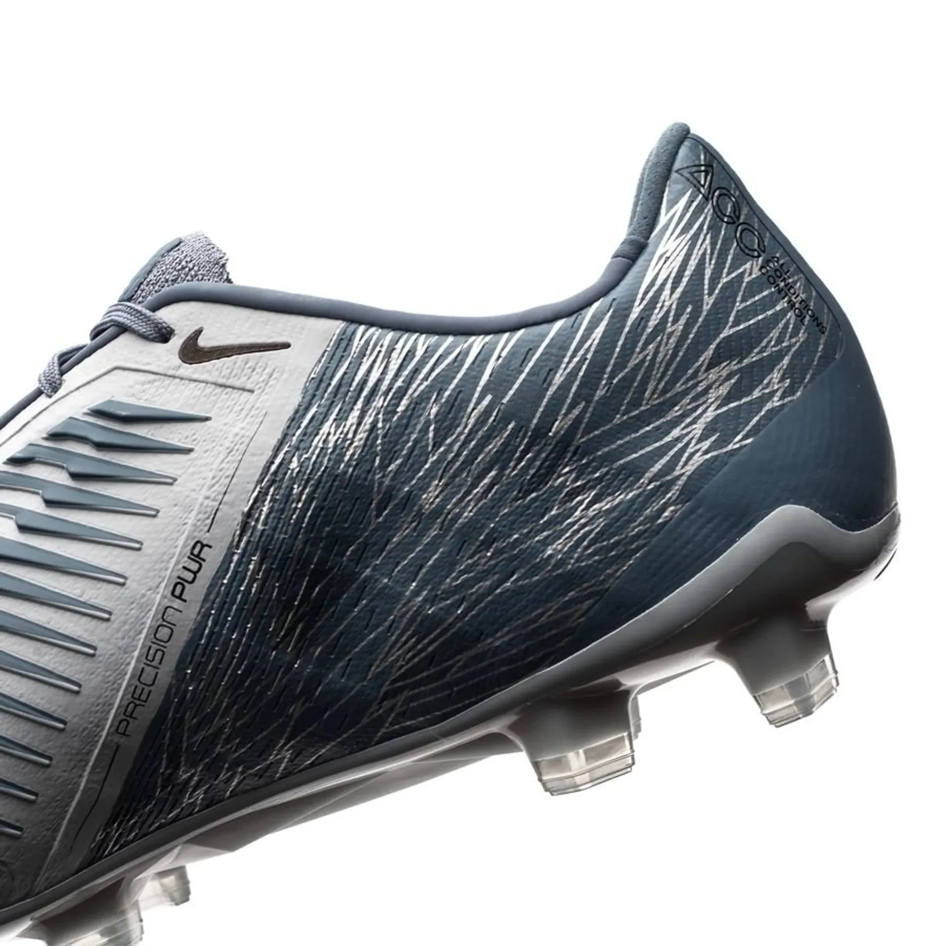 Nike Phantom Venom Elite FG Firm Ground Soccer Cleats Wolf Grey Black Armory Blue