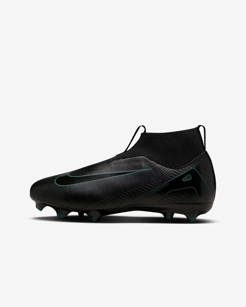 Nike Jr Mercurial Superfly 10 Academy FG Firm Ground Soccer Cleats Black