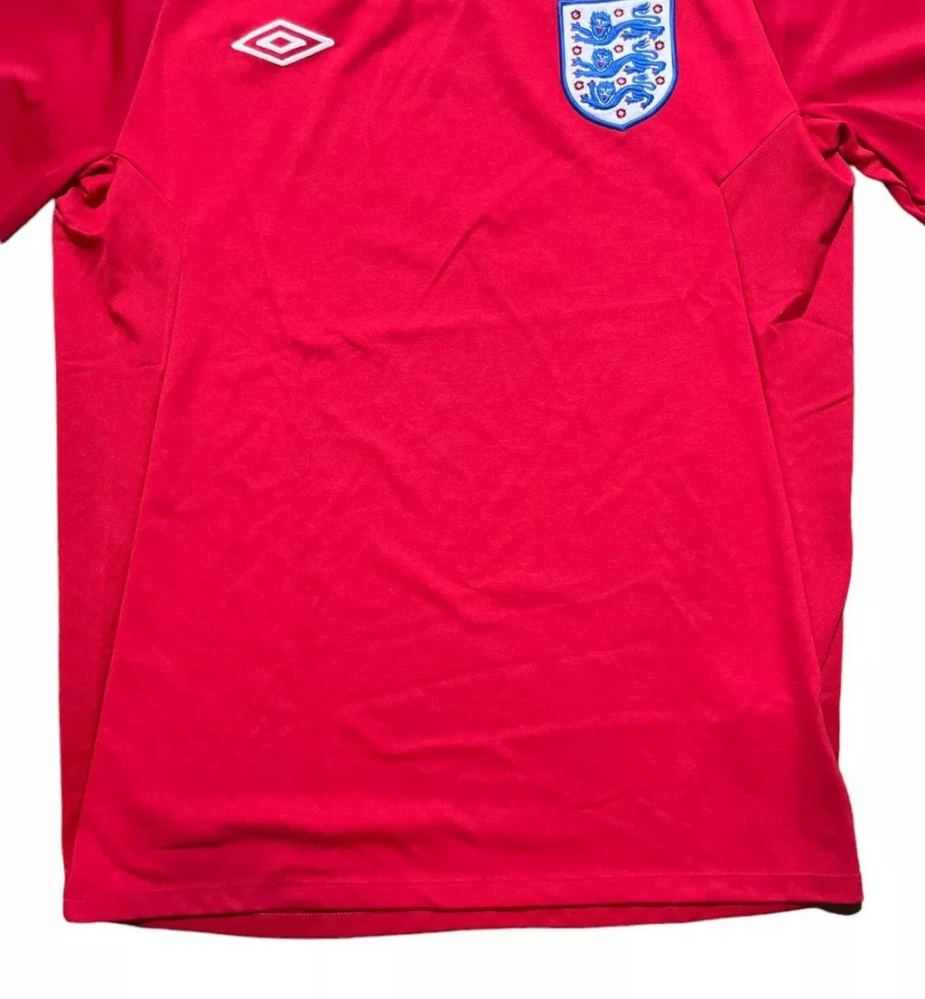 Umbro England Away Jersey 2010 2011 Red