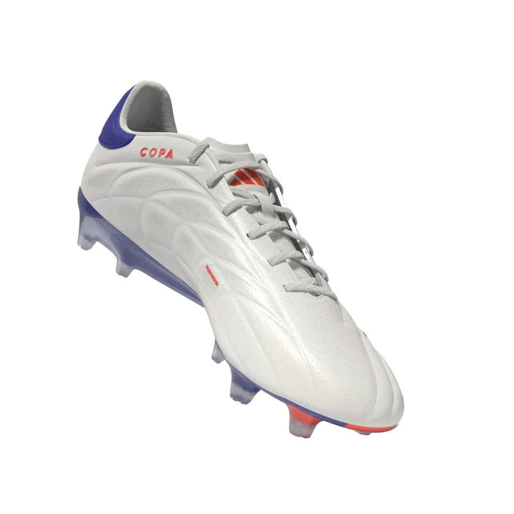 adidas Copa Pure 2 Elite FG Firm Ground Soccer Cleats White Lucid Blue Solar Red