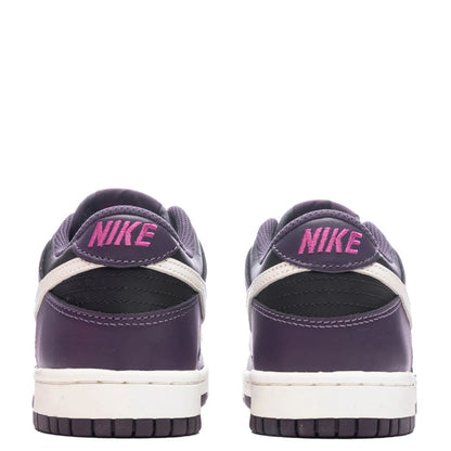 Dunk Low GS Black Pale Ivory Dark Raisin Sail