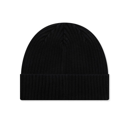 Cotton Rib Beanie Black