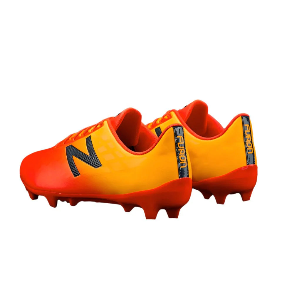 New Balance Furon 40 Dispatch FG Firm Ground Soccer Cleats Flame Azteca Gold