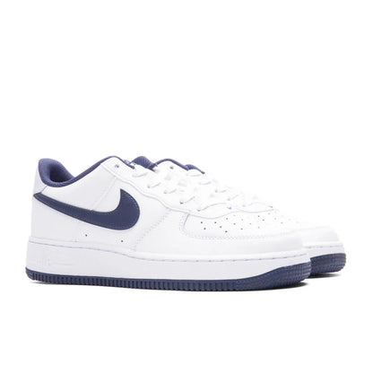 Air Force 1 LV8 2 GS White Midnight Navy Football Grey