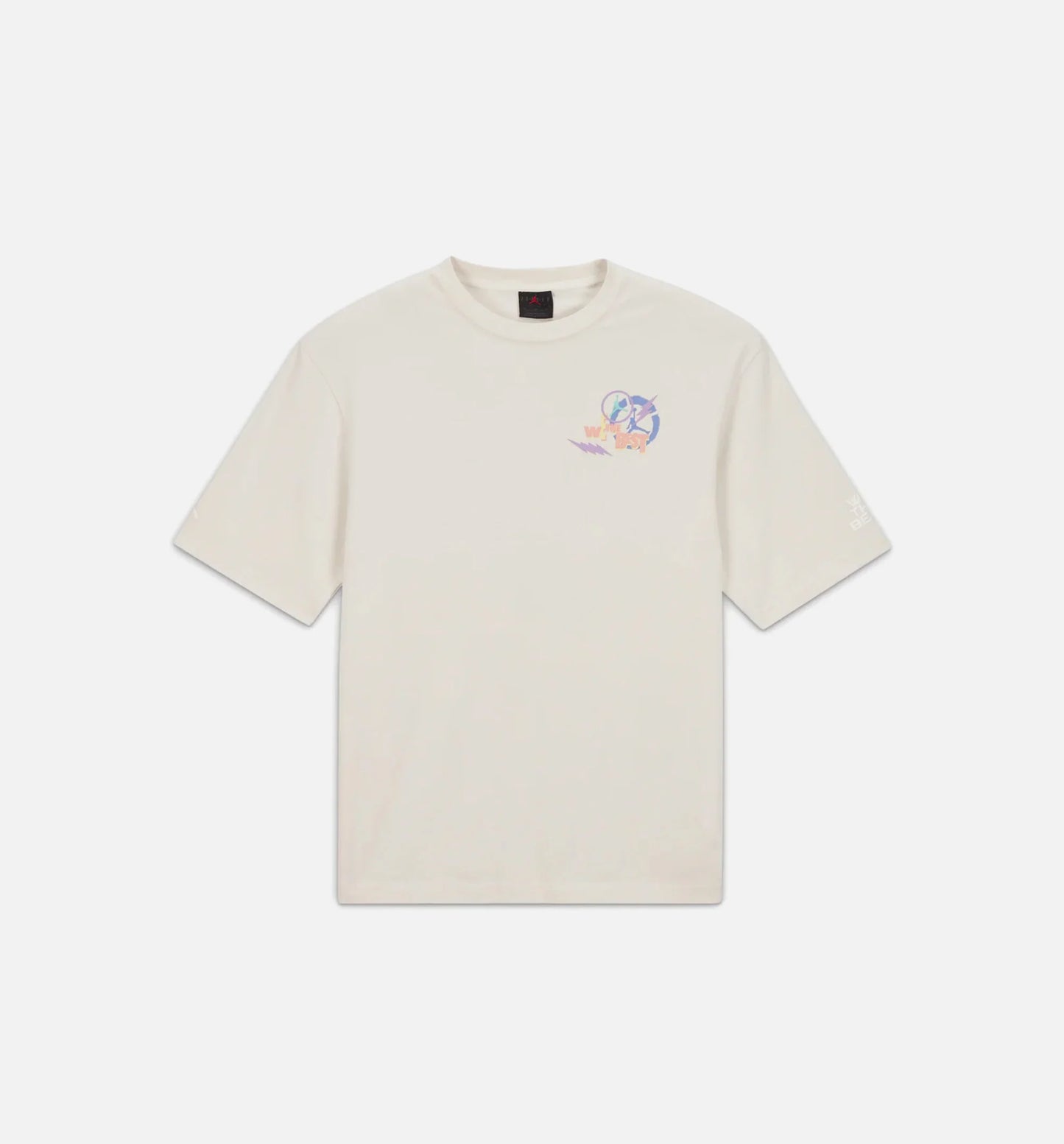 Air Jordan x DJ Khaled Mens Short Sleeve Shirt Beige