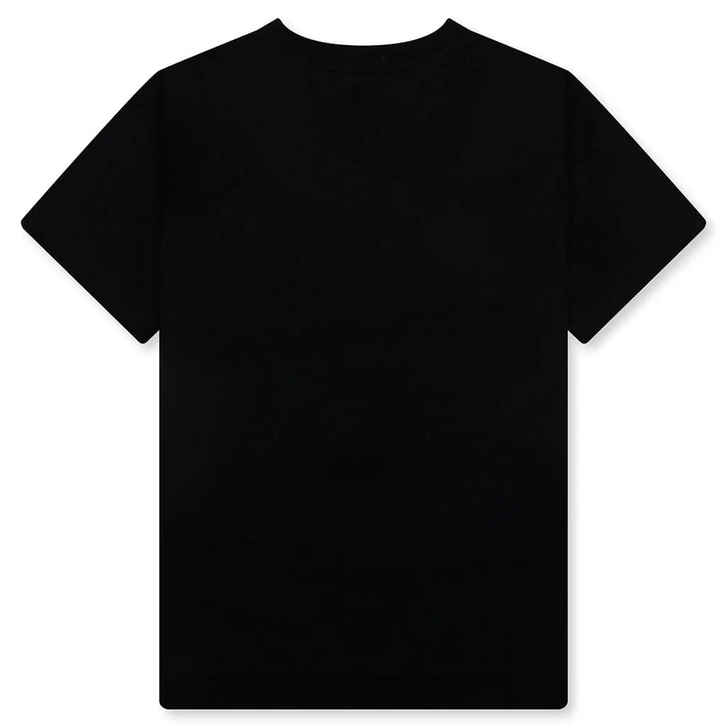 Kids Milo All Friends Milo on Ape Head Tee Black