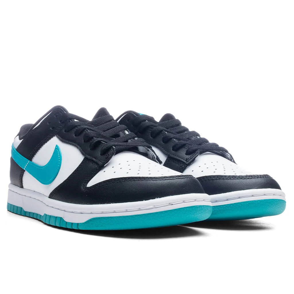 Dunk Low Retro White Dusty Cactus Black
