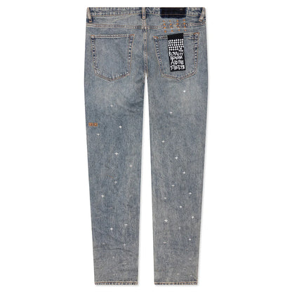 Van Winkle Stagelight Metalik Pants Denim