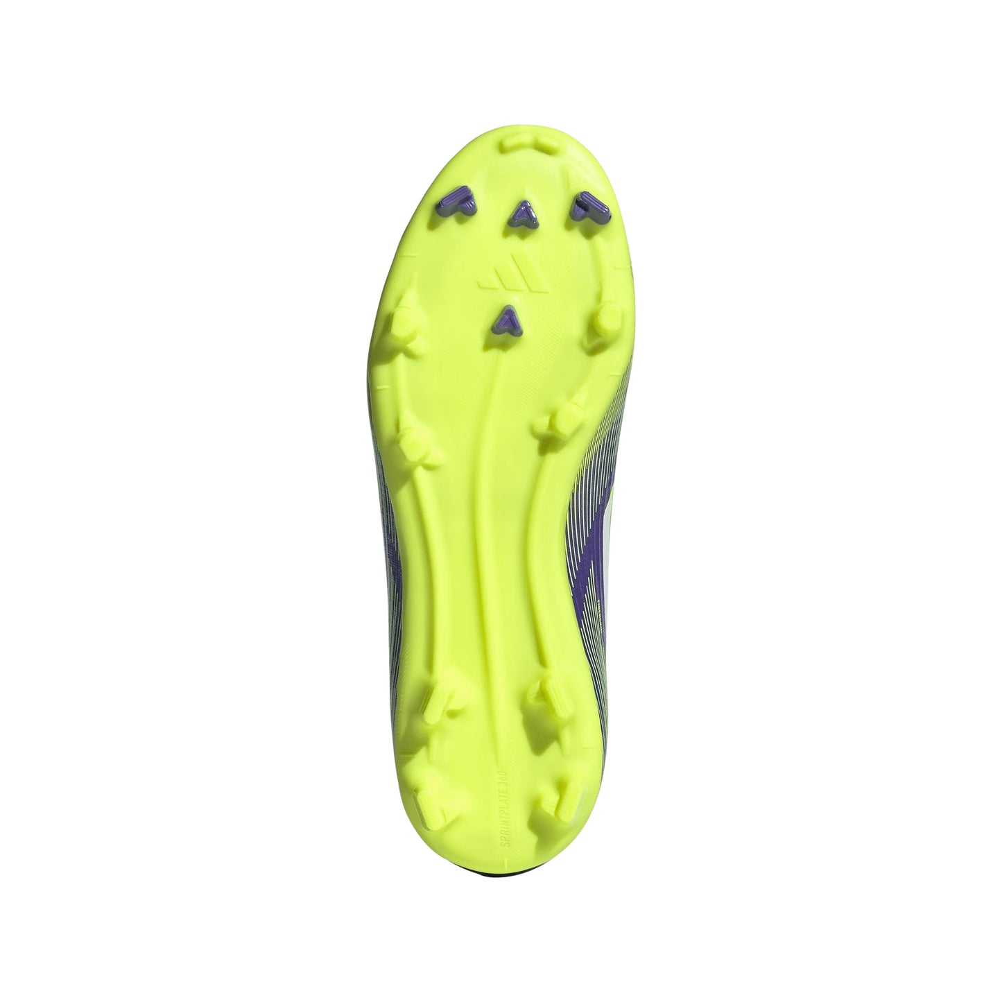adidas F50 League Firm Multi Ground Soccer Cleats Kids Purple White Lemon