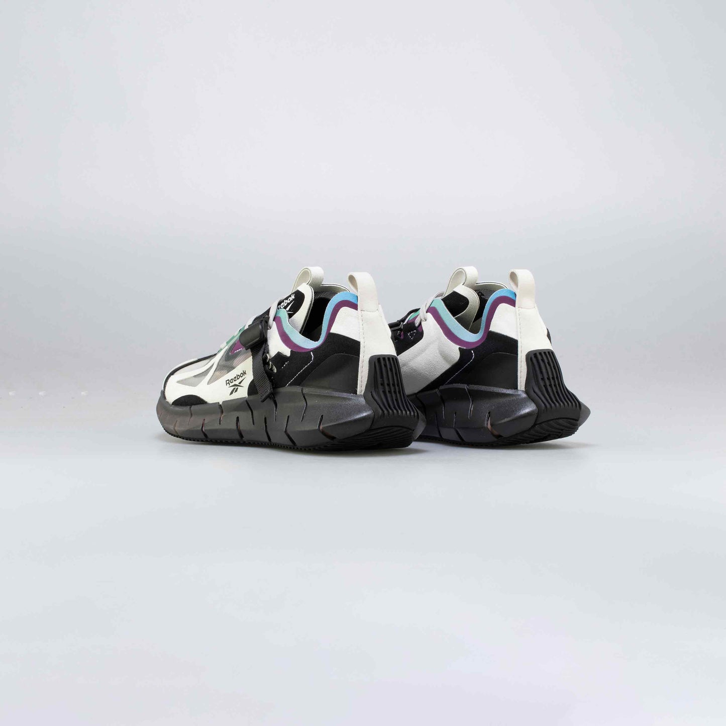 Zig Kinetica Concept Type1 Mens Running Shoe Grey Black Purple Green