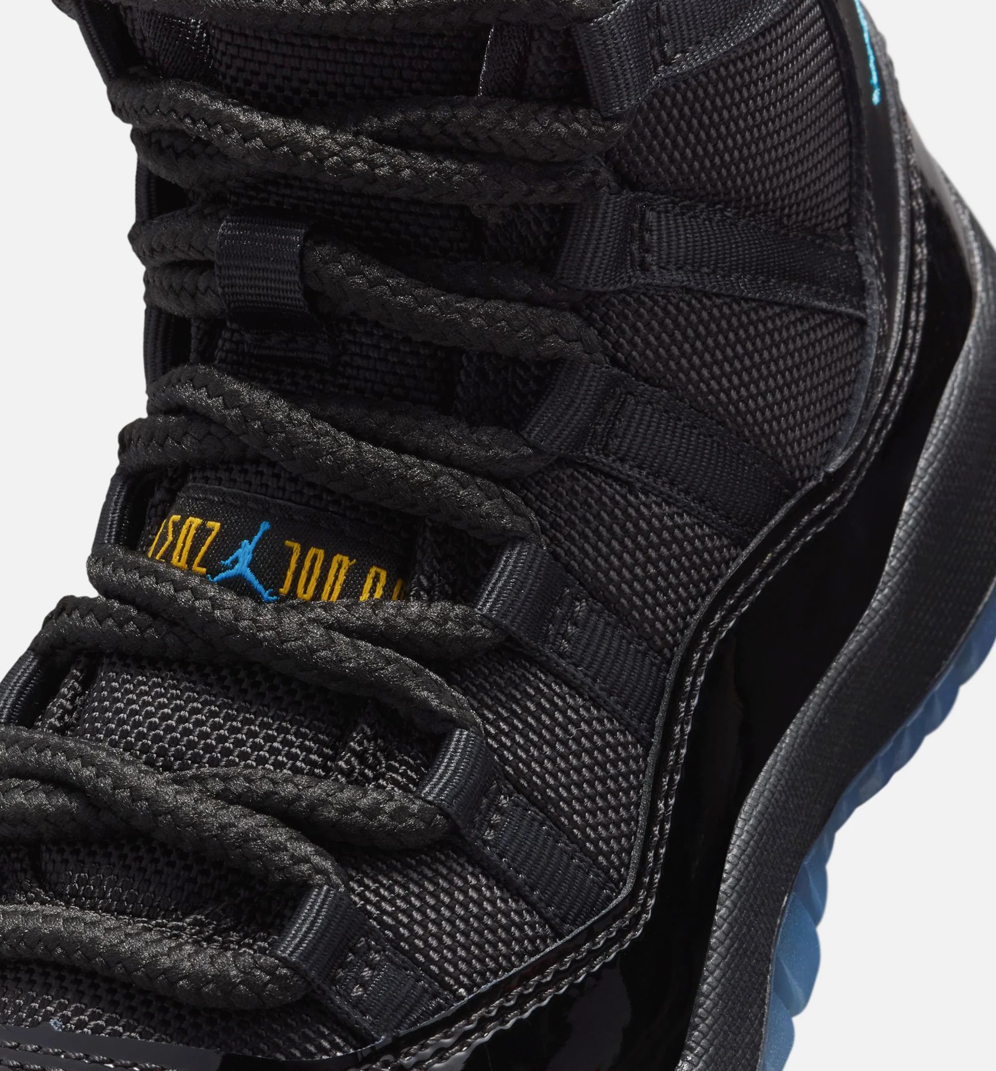 Air Jordan 11 Retro Gamma Preschool Lifestyle Shoe Black Gamma Blue Varsity Maize Limit One Per Customer