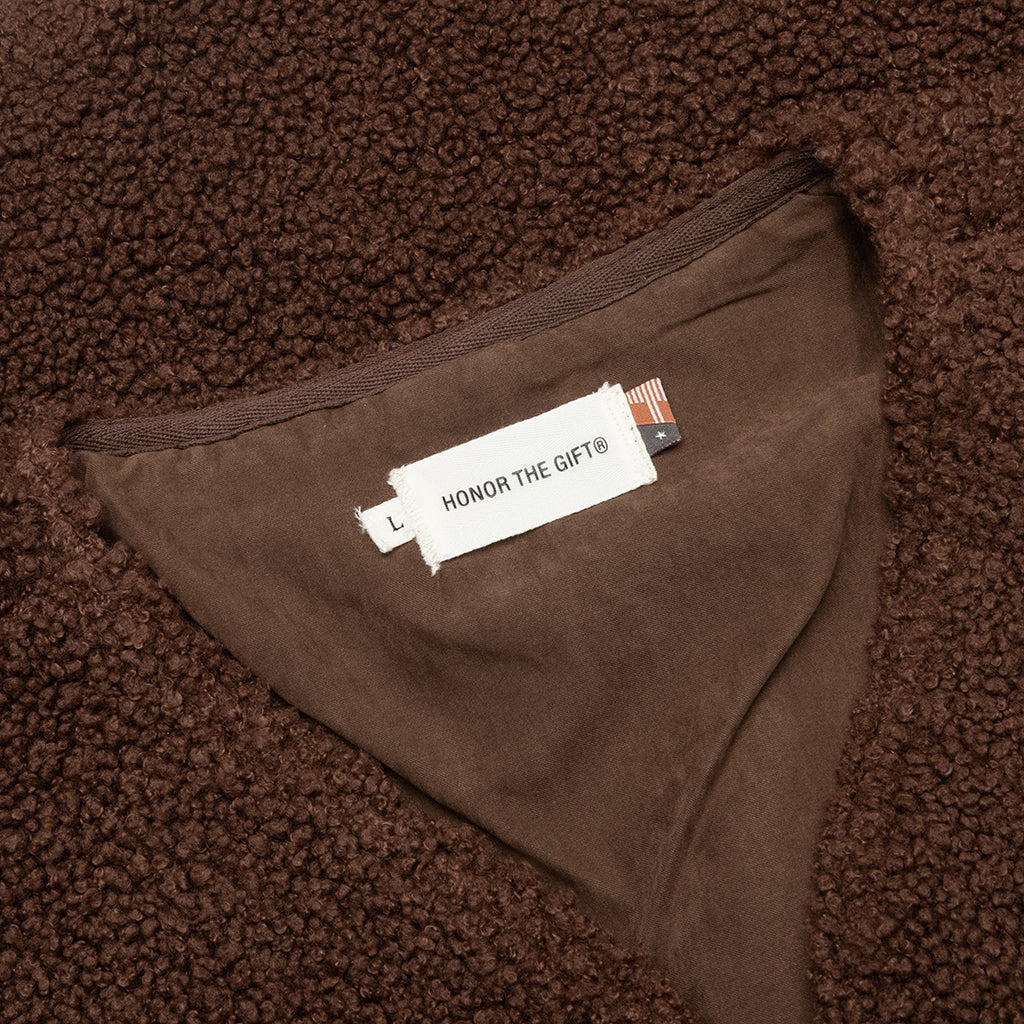 Teddy Notes Vest Brown