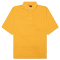 Clarity Woven Polo Yellow