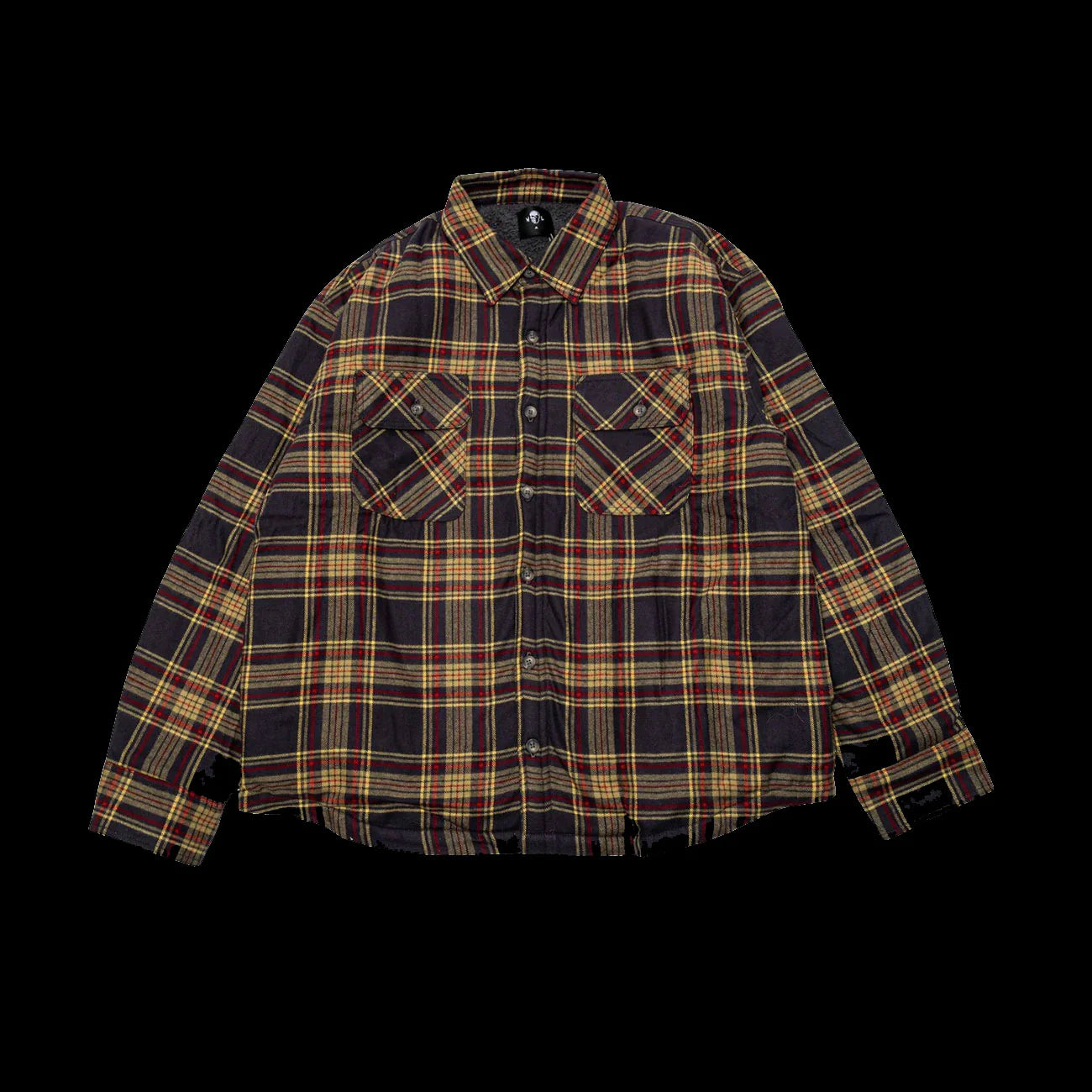 Warren Lotas Sherpa Lined Flannel Blue Multi Color