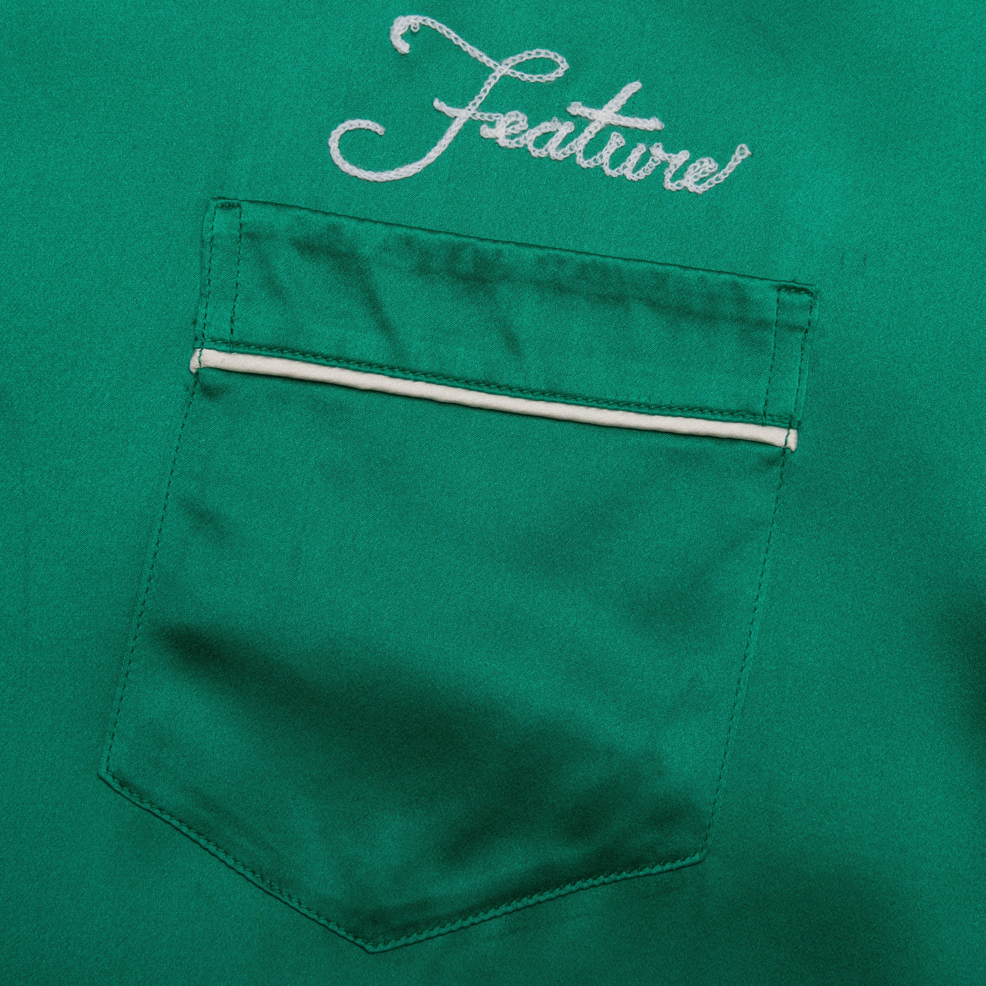 Baptiste Silk Shirt Green