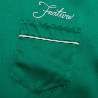 Baptiste Silk Shirt Green