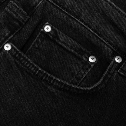 Boot Cut Denim Aged Black