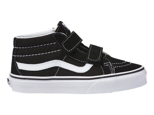 Tenis Vans Sk8 Mid Reissue Negro y Blanco para Niño