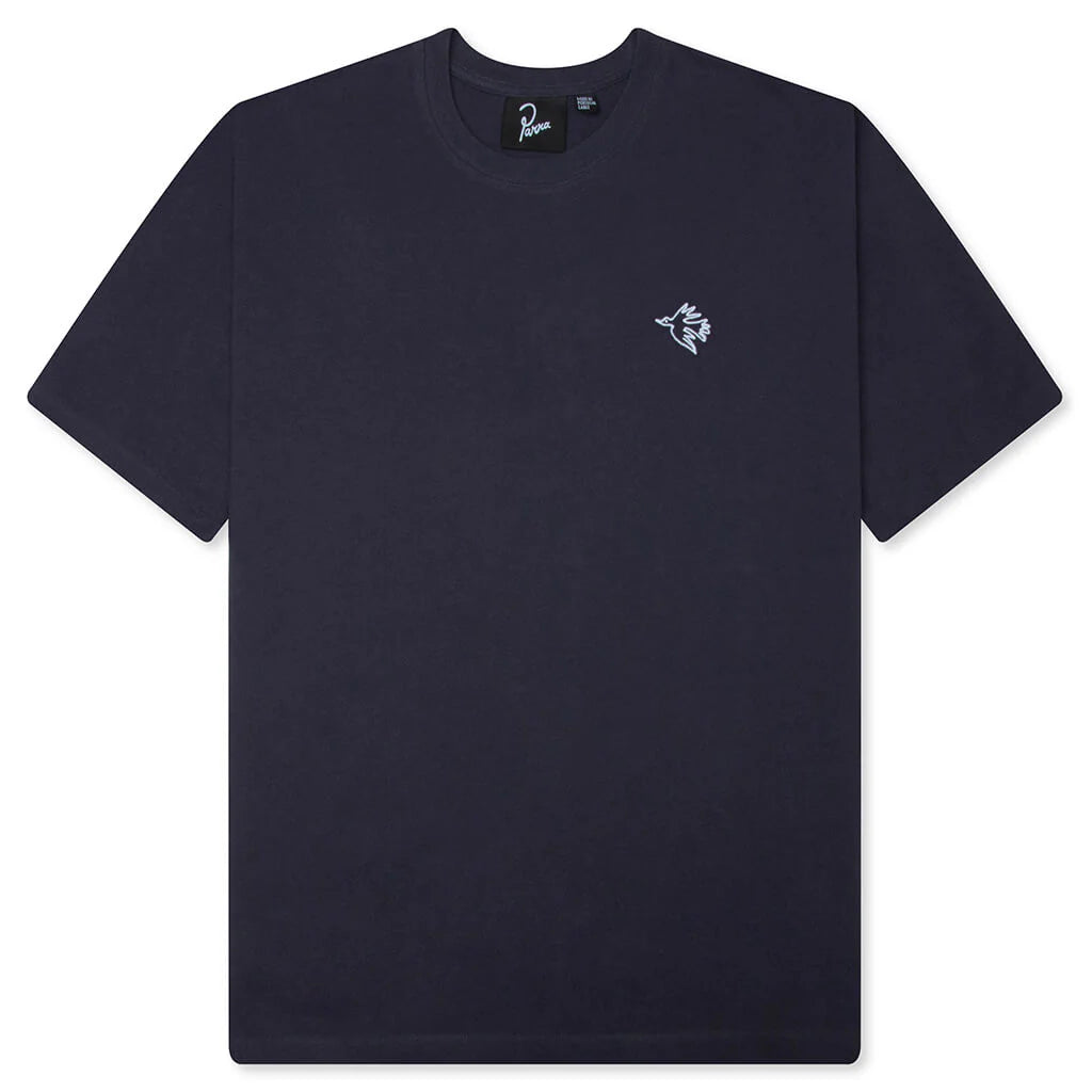 Yarn Bird T Shirt Blue