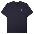 Yarn Bird T Shirt Blue