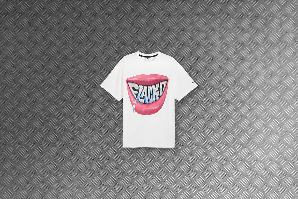 Puma x AAP Rocky Flacko Smile Tee White
