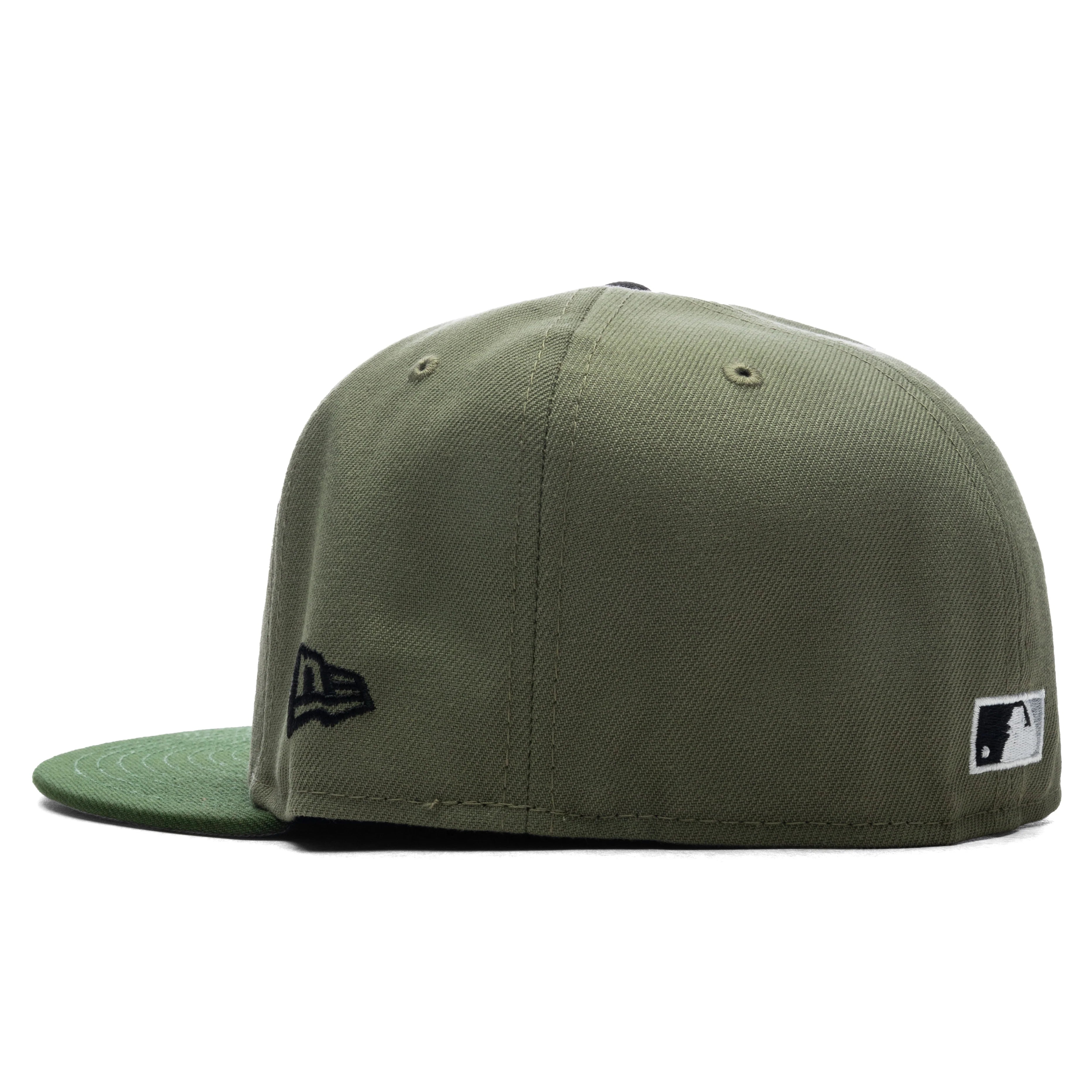 FEATURE x New Era 59FIFTY Fitted LA Dodgers Cooperstown Green Bark Rifle Green Grey