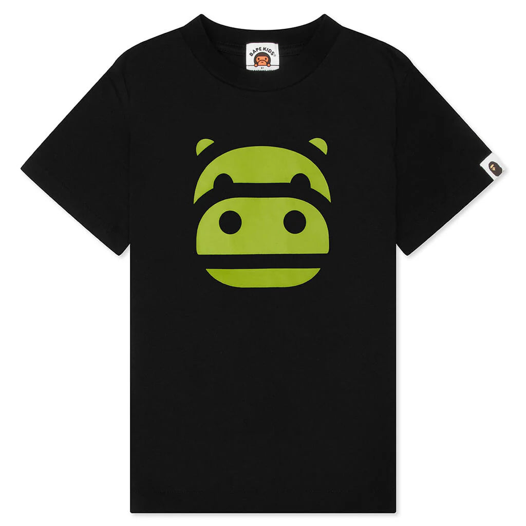 Kids Milogram Friends Tee Black Green