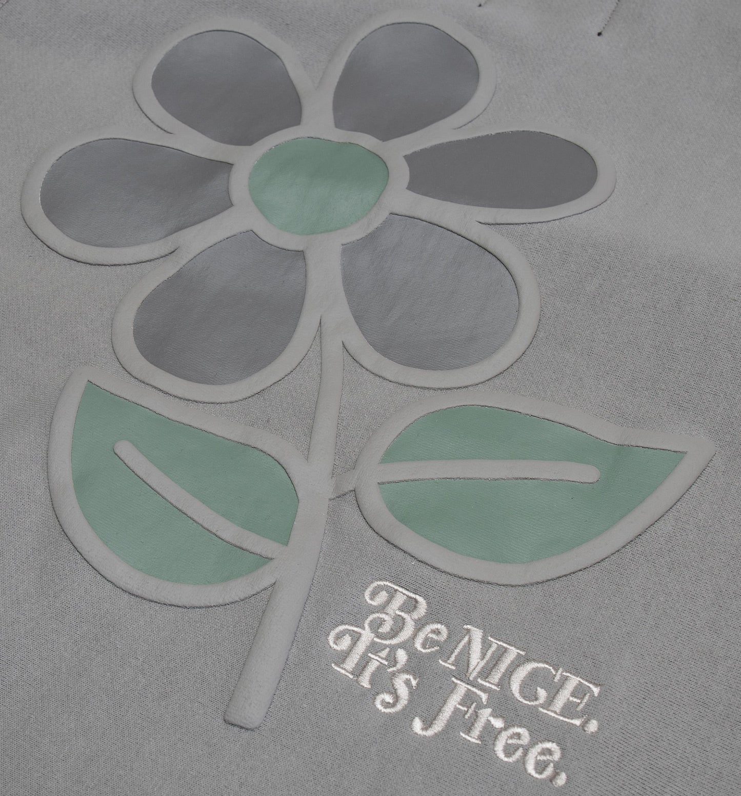 Nice Day Hoodie Grey