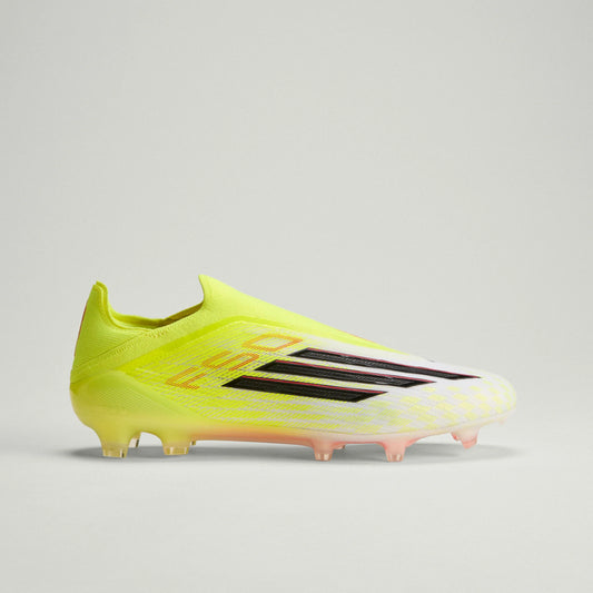 adidas F50 Elite Laceless FG Firm Ground Mens Soccer Cleats Yellow Black Red