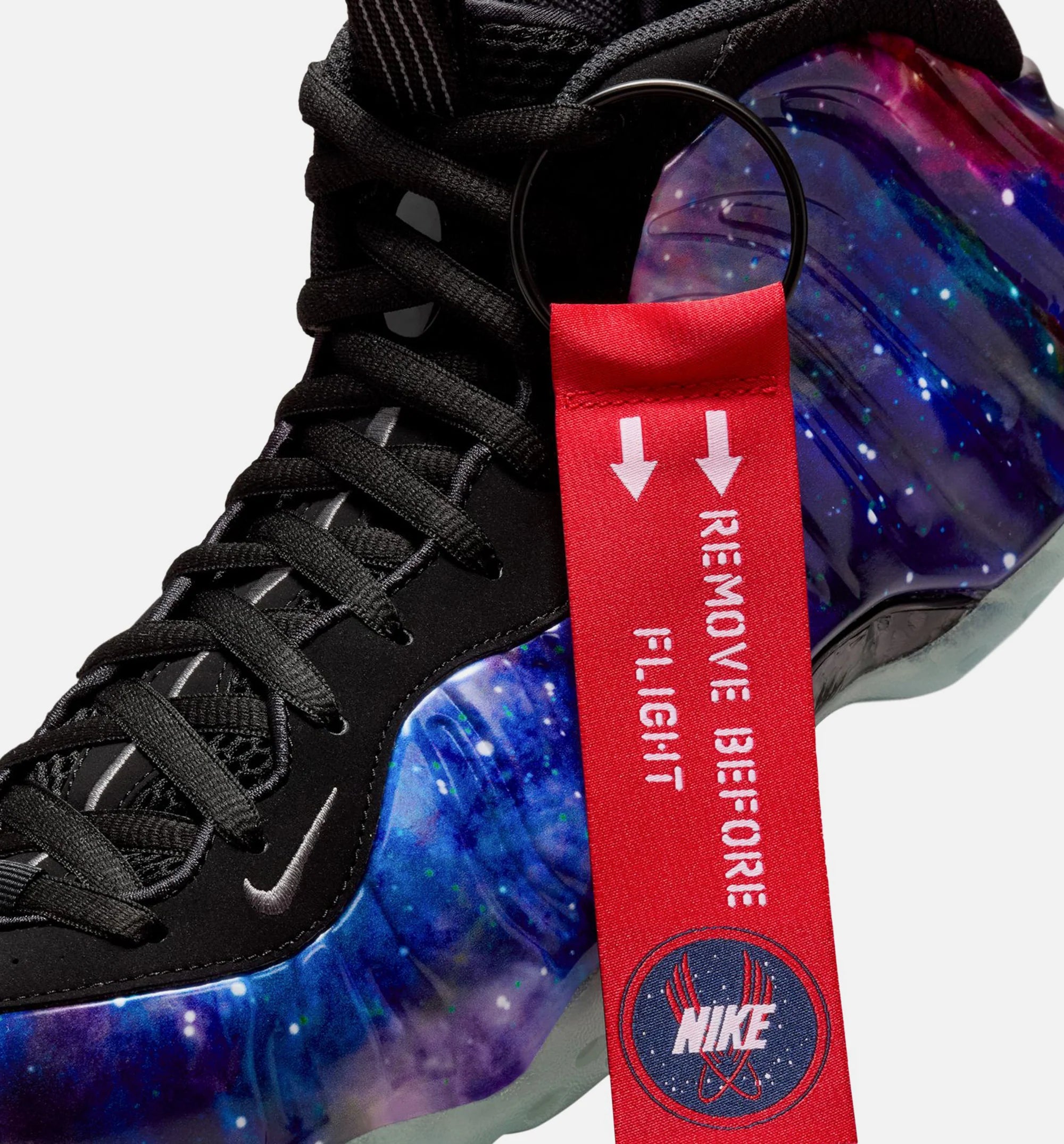 Air Foamposite One Galaxy Mens Lifestyle Shoe Obsidian Anthracite Black Limit One Per Customer