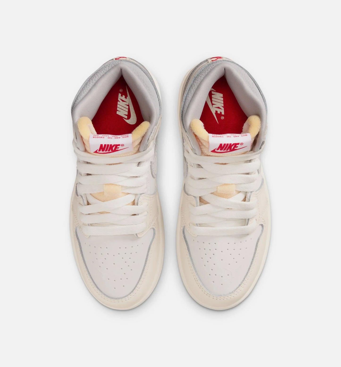Air Jordan 1 Retro High OG Sail Preschool Lifestyle Shoe Sail University Red Pale Ivory