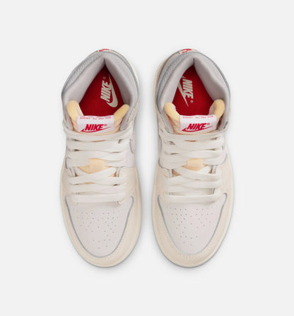 Air Jordan 1 Retro High OG Sail Preschool Lifestyle Shoe Sail University Red Pale Ivory