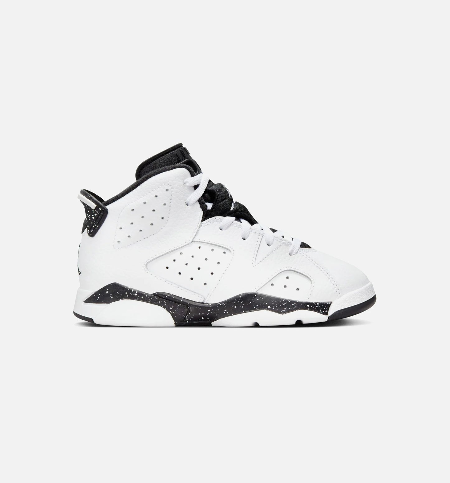Air Jordan 6 Retro White Black Preschool Lifestyle Shoe White Black