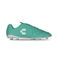 Charly Legendario LT FG 20 Firm Ground Soccer Cleats Aqua White